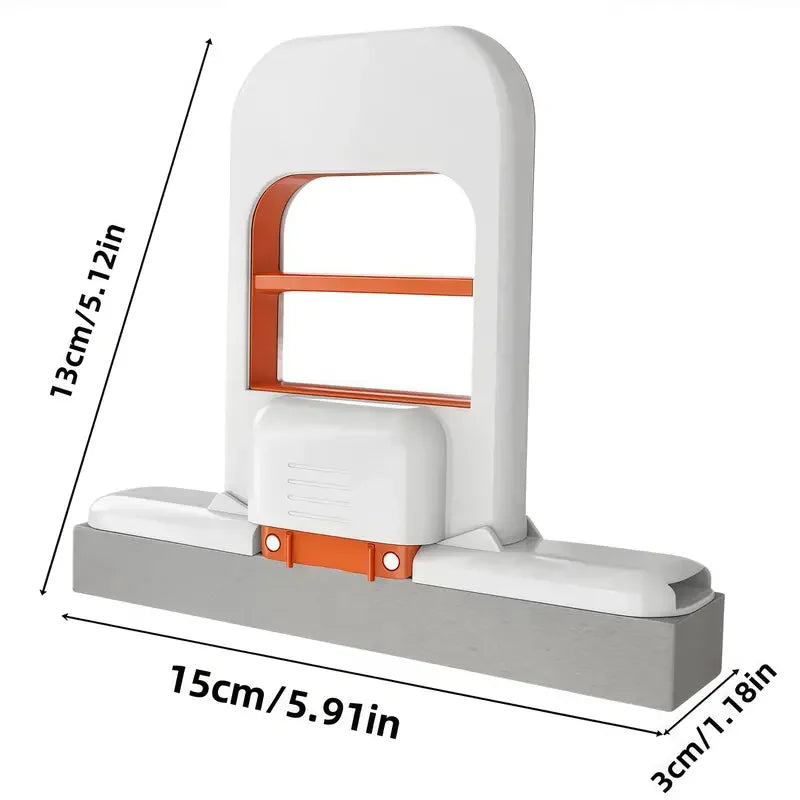 Mini Mop | Retractable Wet & Dry Compact Cleaning Tool